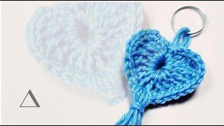 Wow! Crochet Keychain for Beginners – Crochet Heart - Crochet Items to Sell