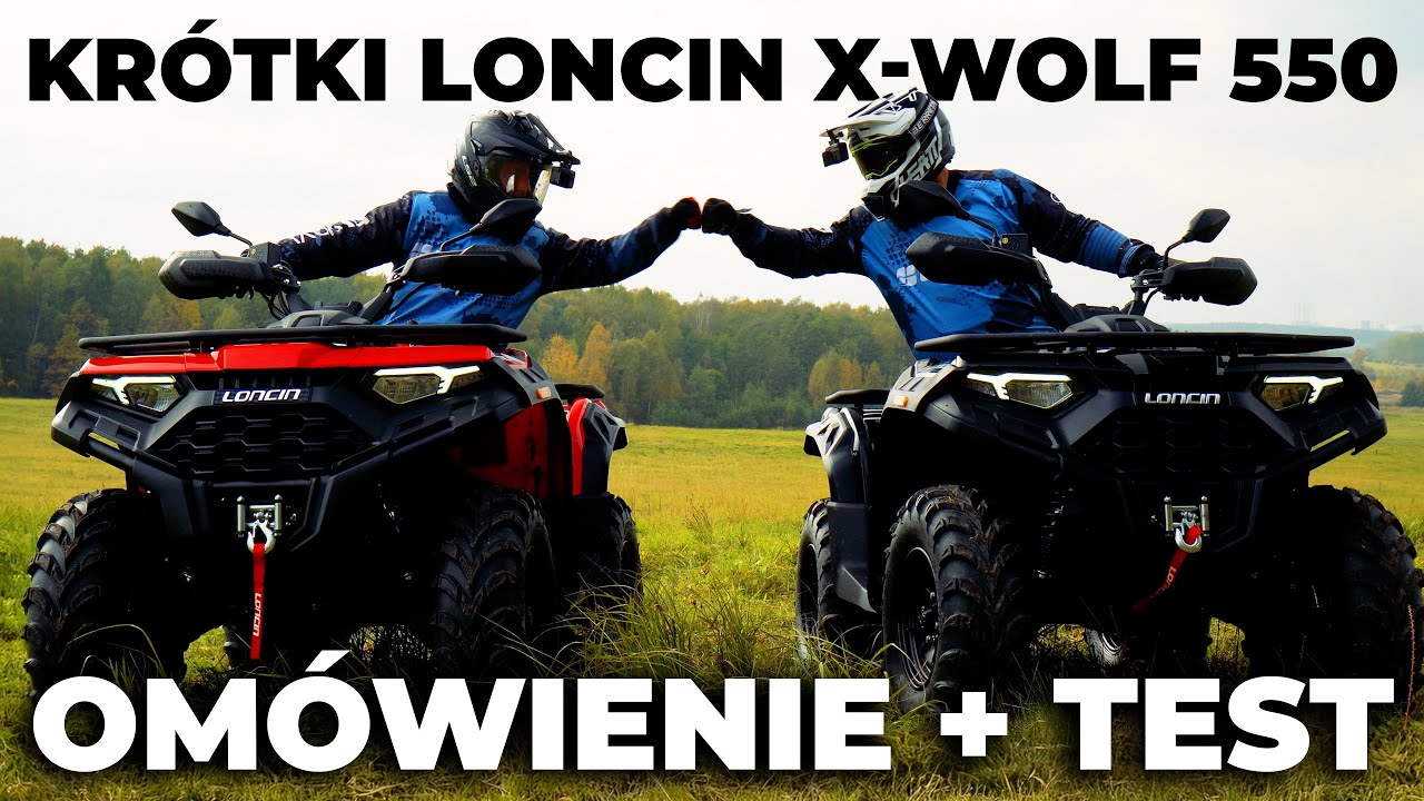 KRÓTKI Loncin X-Wolf 550 JUŻ JEST! 👑 Co potrafi ten nowy quad W ŚWIETNEJ CENIE? 💰 Omówienie + test