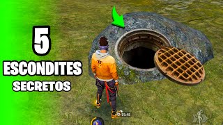 5 ESCONDITES PELIGROSOS EN FREE FIRE SAMSUNG A3,A5,A6,A7,J1,J2,J5,J7,J8,S5,S6,S7,S8,A10,A20,A30,A50