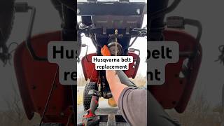 Belt replacements for a Husqvarna mower! #lawnmowingbusiness #smallengine #husquarna #repair #diy
