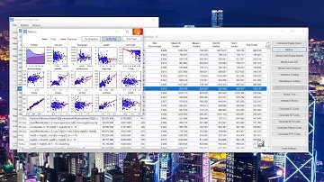 Build Alpha - Quick View, In vs Out of Sample Comparison, Confidence Bands