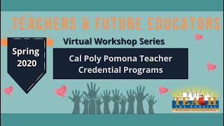 Cal Poly Pomona Teacher Credential Programs