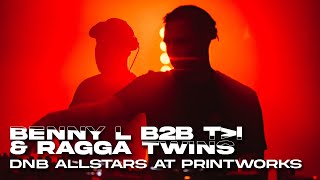 Benny L B2B T❯I & The Ragga Twins - DnB Allstars at Printworks 2023 | Live From London (DJ Set)