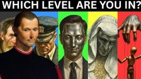 The 5 Levels of Intelligence (Which Level Are You In?) - Machiavelli