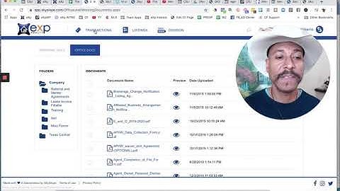 Agent Completion of File Document: SkySlope for eXp w/ Knolly Williams