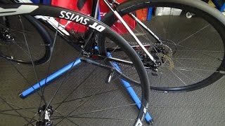 Fitting New DT Swiss Disc Wheels To The Giant Defy