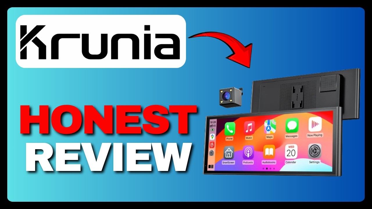 KRUNIA 9.26 Wireless Portable CarPlay Screen Honest Review 2026