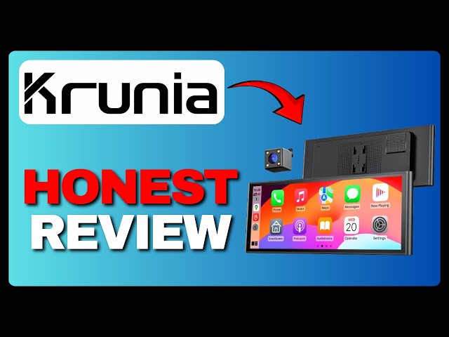 KRUNIA 9.26 Wireless Portable CarPlay Screen Honest Review 2026