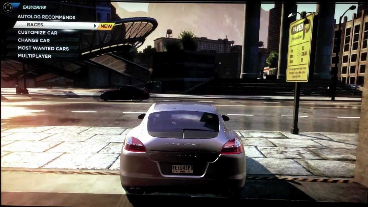 Need For Speed Most Wanted 2012 Porsche Panamera Turbo S Gameplay