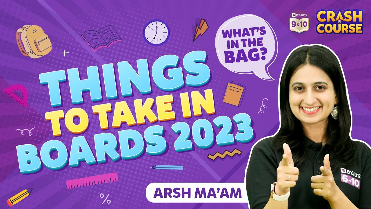 Things To Carry In Board Exams What's not allowed in Exam hall MUST Watch Class 10 YouTube