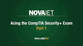 Acing the CompTIA Security+ Exam - Part 1