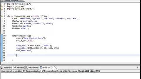 Learn Java in Hindi 53 a  Advanced Event Handling and Swing