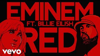 Eminem ft. Billie Eilish - Red (Official Lyric Video) Resimi
