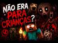 Meu jogo de infância virou o meu pesadelo! 🥲💀 #minecraft #horror