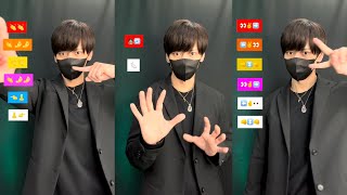 【TikTok medley】eazy dance tutorial TAKAHARU emoji challenge trend 2024 🕺🕺🕺