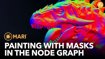 Painting with Masks in the Node Graph | Mari Core Concepts