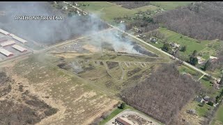 Controlled burn makes way for new life in Trumbull County