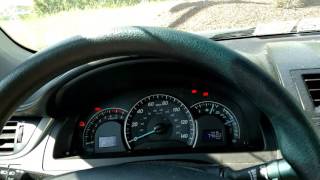 How to reset a maintenance light on a 2014 Toyota Camry
