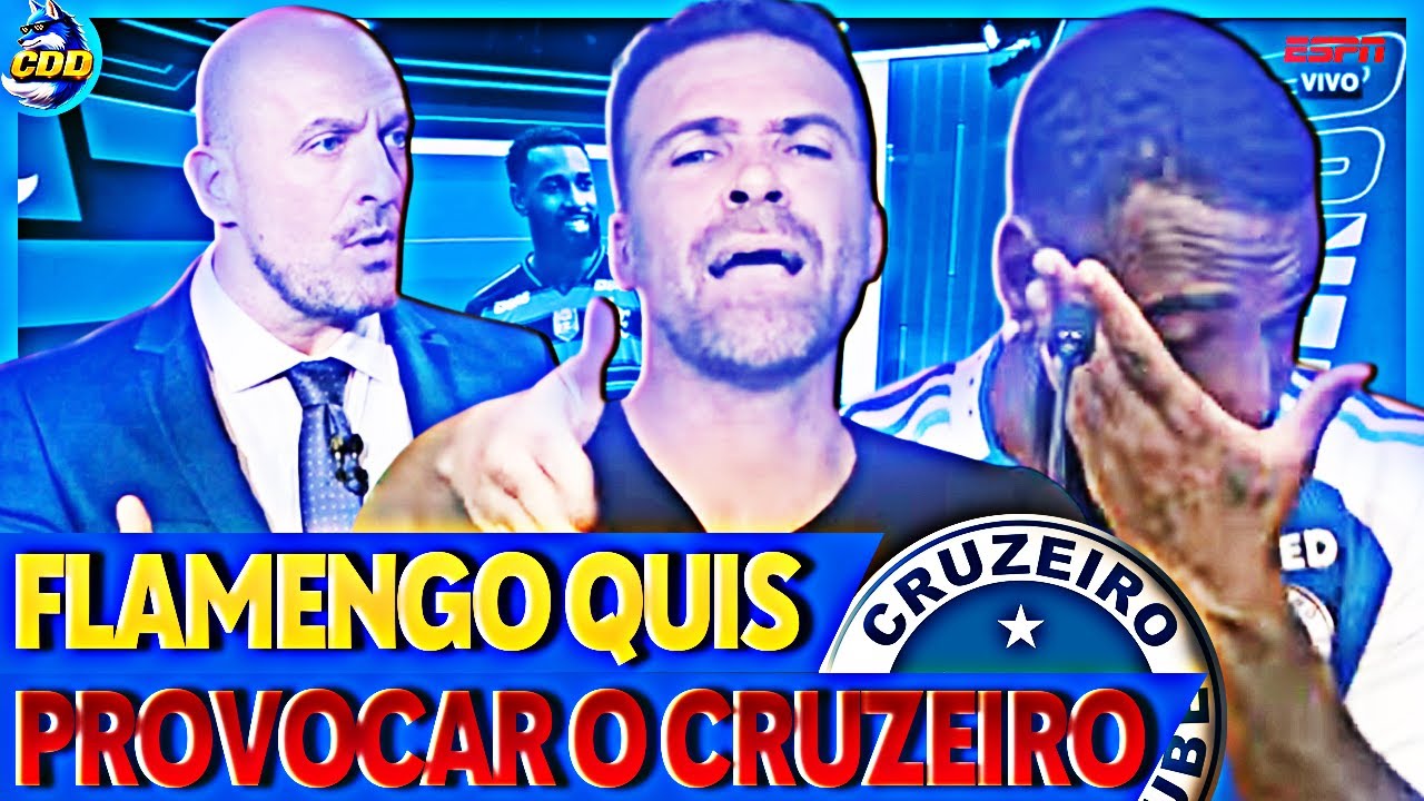 🦊😬 FLAMENGO QUIS PROVOCAR O GERSON e o CRUZEIRO! SENTIRAM DEMAIS!