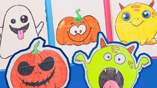 DIY Открытки – пугалки на Хэллоуин / How to make Halloween Surprise Cards