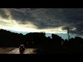 Interesting looking storm clouds near Glen Jean.