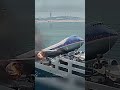 ✈️ B747 Air Force One Emergency Landing On $100 Million Yacht #shorts