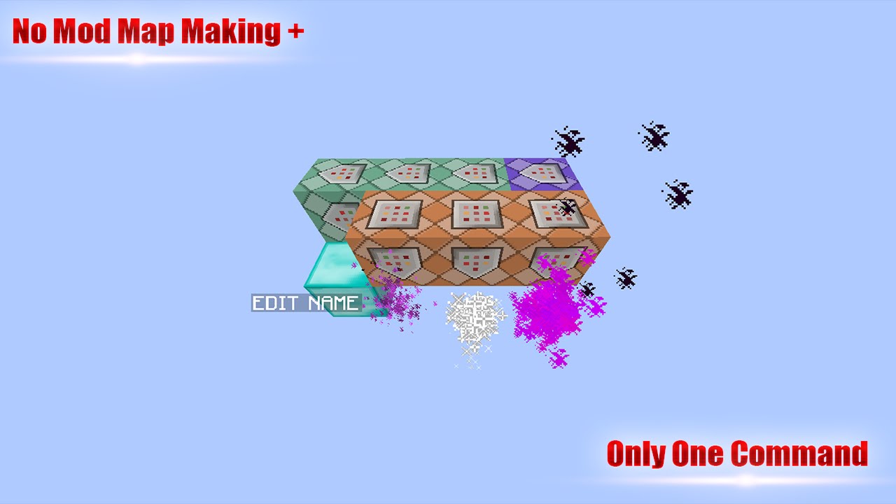 [Minecraft] No Mod Map Making+ (Only One Command) - YouTube