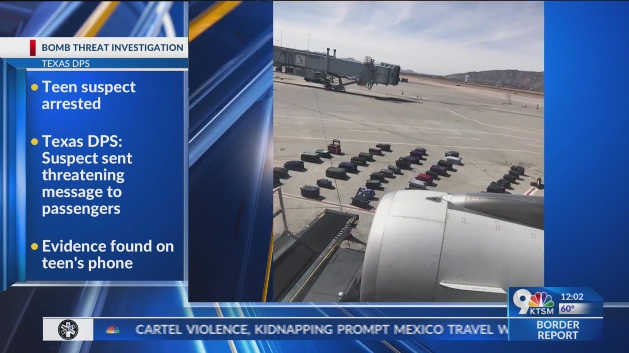 Teen suspect arrested on false bomb threat - YouTube
