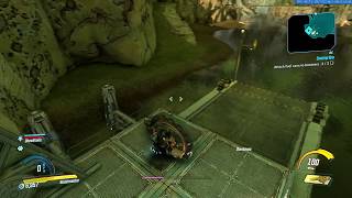 Borderlands 3 Gameplay - Rocket elevator launch on the BoostyJammer, with the Swamp Bro himself Chad