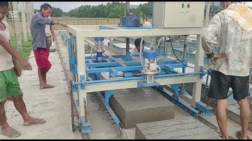 AAC & CLC Block Cutting Machine Full Demo | Lightweight Bricks Manufacturing Business
