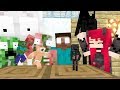 Monster School : TINY BATTLE CHALLENGE - Minecraft Animation
