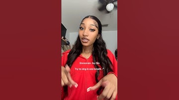 Try to sing in one breath🎤it’s harddd!!❄️ #snowman #sia #wintervibe #music #singer #shortsviral