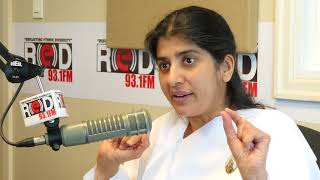 Sister Shivani on Red FM Canada / Des Pardes TV with Harjinder Thind