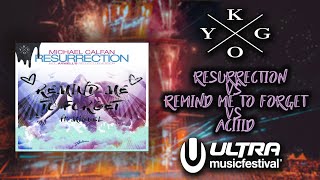 Resurrection vs Remind Me To Forget vs ACIIID (Kygo UMF 2022 Mashup)