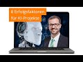 mITSM Webinar:  8 Erfolgsfaktoren für KI-Projekte