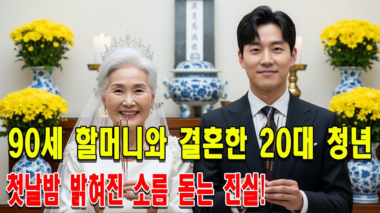 [충격 실화] 90세 재벌 할머니와 결혼한 28세 청년 | 첫날밤 밝혀진 비밀과 모두를 울린 마지막 유언