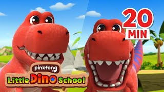 introducing best hunter t rex brain break kids pinkfong