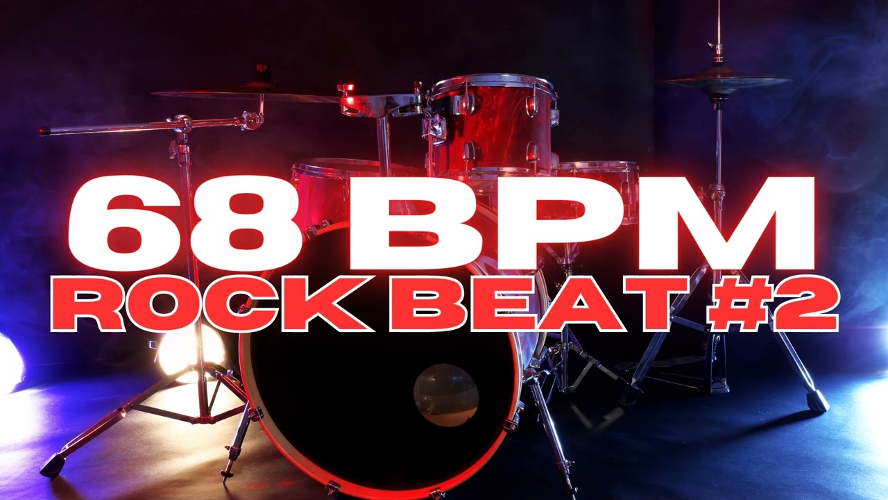 68 BPM - Rock Drum Beat - Loop 2