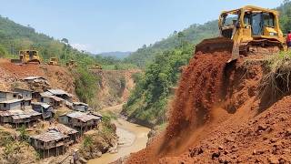 High Risk Earthmoving: Pushing Dirt into the Abyss.