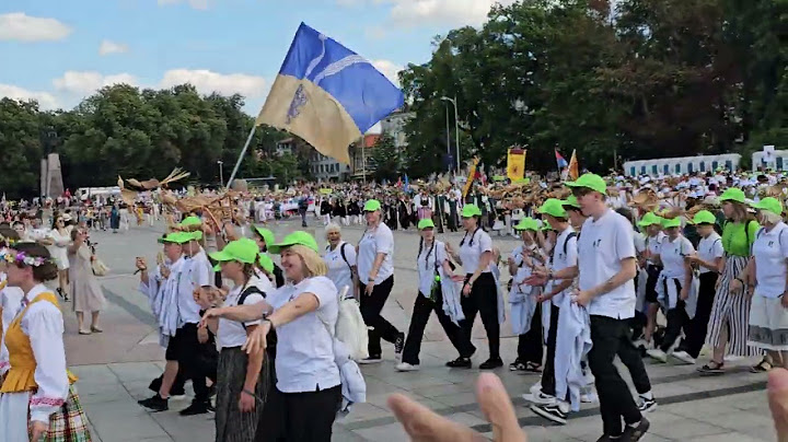 Kupiškio menininkai. Lietuvos Dainų šventės eisena 2024!