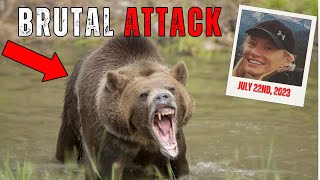 HORRIFYING Final Moments Of A Yellowstone Bear Attack #shorts