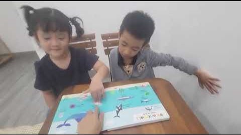 Tiếng Anh Giao Tiếp Thiếu Nhi Tại Phan Thiết: Sophia and Kevin talking about Sea Animals