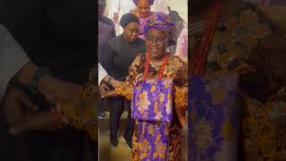 President Tinubu Daughter at the Olubadan Coronation Thanksgiving service