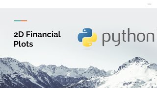 2D Financial Plots with Python