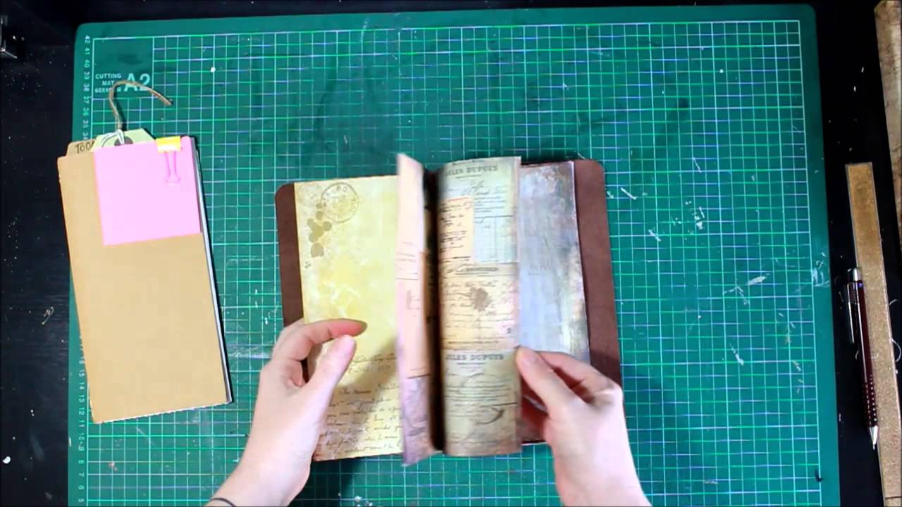 Midori Booklets From Printables - YouTube