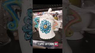 Pt. 1 First time at Value Village #teapot #valuevillage #cute #shopping #nostalgia #houseware #sassy