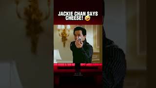 #JackieChan says Cheese instead of Freeze! 🤣 | Rush Hour 3 Blooper.#Funny #Viralshorts #shorts