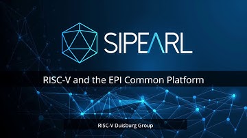 2. Duisburg RISC-V Group meetup - RISC-V and the EPI Common Platform