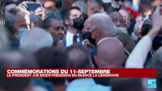 Joe Biden et Barack Obama arrivent aux commémorations du 11 septembre • FRANCE 24