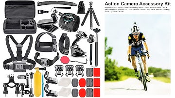 Best Action Camera Accessories kit - Neewer 50-in-1 - GoPro, DJI | E Project